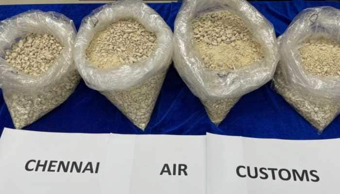 15.6 kg Heroin worth Rs 100cr seized from two Tanzanian nationals at Chennai airport