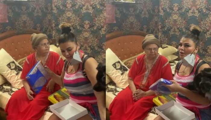 Rakhi Sawant urges fans to wish their mom &#039;offline&#039; instead of online, says &#039;you were born, not downloaded&#039; - Watch