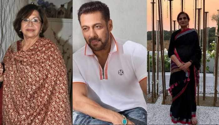 Salman Khan shares pics with mom Salma Khan, Helen