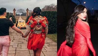 Trending: Priyanka Chopra's blood red jacket with Goddess Kali motif stuns fans, viral pic shows actress holding hands with hubby Nick Jonas! 