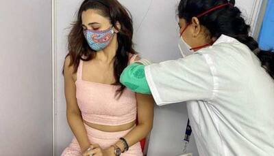 Daisy Shah receives her first dose of COVID-19 vaccine