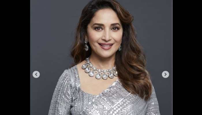  Madhuri Dixit is 'back on set', days after second dose of COVID vax