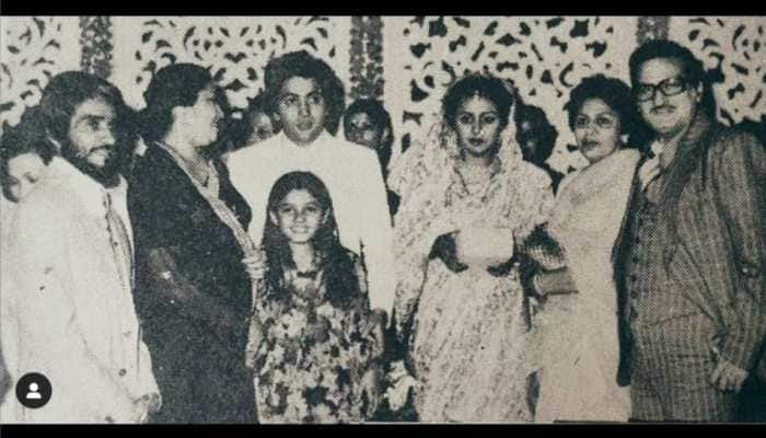  Raveena Tandon shares throwback picture of Rishi Kapoor, Neetu Kapoor from their wedding day