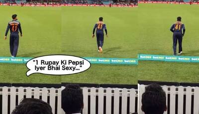 ‘1 rupee ki Pepsi Iyer Bhai sexy’: Team India batsman Shreyas Iyer shares clip of his 'favorite' chant - WATCH
