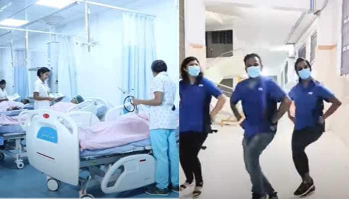 Chennai Xxx Narsh Video - Chennai doctors, hospital staff surprise nurses with tribute dance video-  Watch | viral News | Zee News