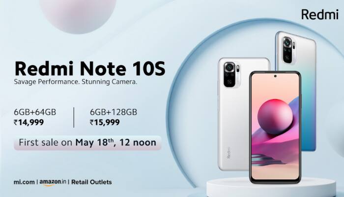 Xiaomi launches Redmi Note 10S with 6.43-inch AMOLED display, check prices, features and more