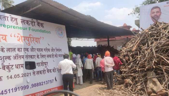 Ghazipur resident starts wood bank for cremation of needy, unclaimed corpses