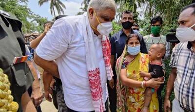West Bengal virtually sitting on a volcano, says Governor Jagdeep Dhankhar over post-poll violence