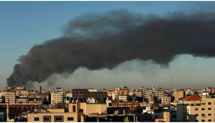 Israel bombs Hamas Gaza chief's home as fighting enters seventh day