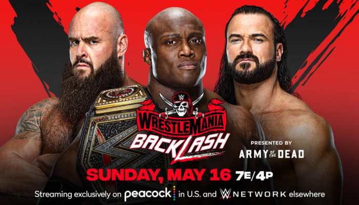 WWE WrestleMania Backlash 2021: Live streaming details in India, Match card, TV channels, timings