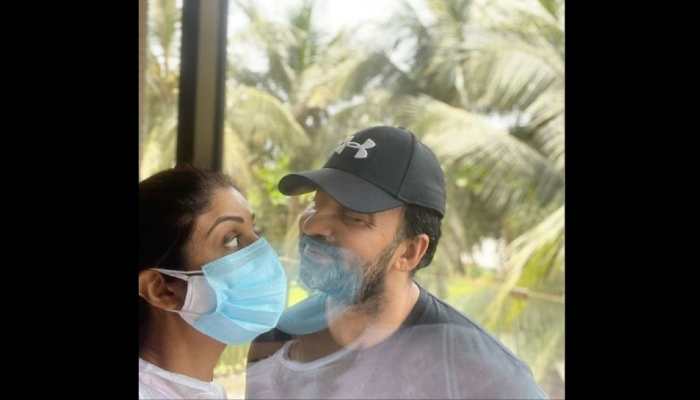 Shilpa Shetty showcases 'love in the time of Corona'