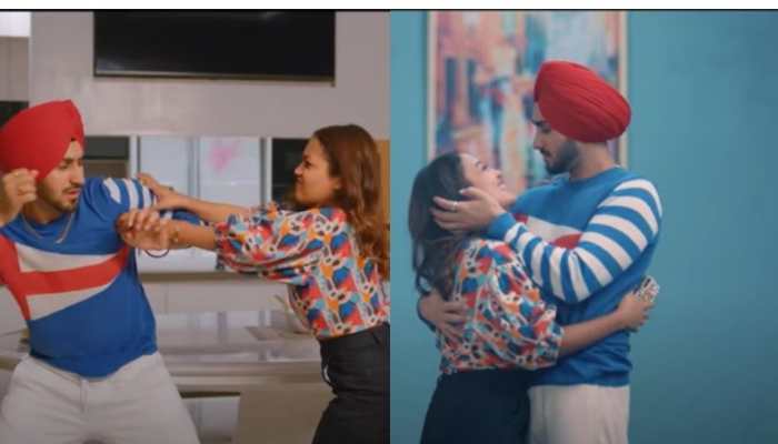 Neha Kakkar romances hubby Rohanpreet Singh in a quirky music video &#039;Khad Tainu Main Dassa&#039; - Watch