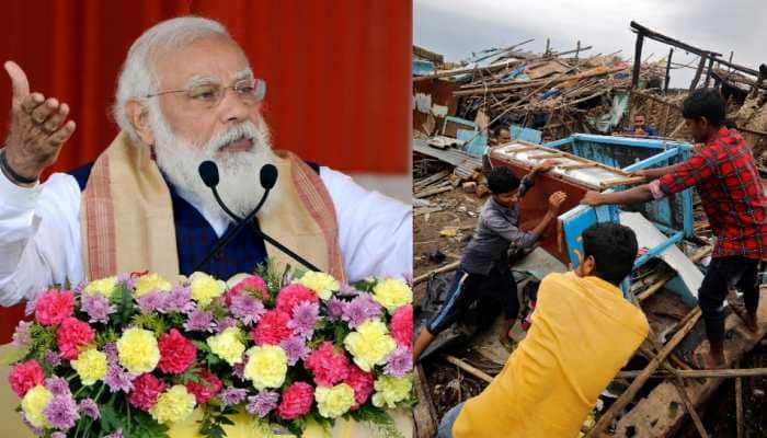 PM Narendra Modi to visit Gujarat, Diu today to review situation and damage caused by Cyclone Tauktae 