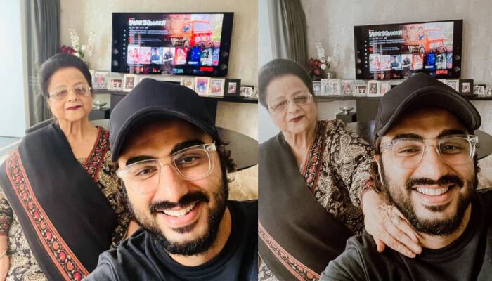 Arjun Kapoor watches ‘Sardar Ka Grandson’ with his grandmother who calls the film ‘khoobsurat’