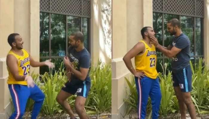 ‘Apun Bola Tu Meri Laila’: Old video of DC openers Shikhar Dhawan and Prithvi Shaw mimicking Shahrukh Khan and Aishwarya Rai goes viral- WATCH