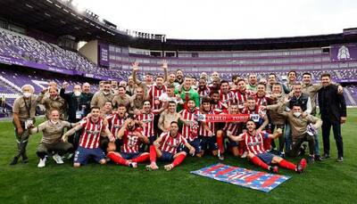 La Liga: Atletico Madrid crowned champions courtesy of Suarez winner