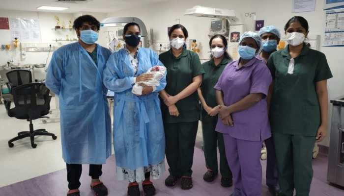 Hyderabad's youngest COVID survivor defeats coronavirus, gets discharge from hospital