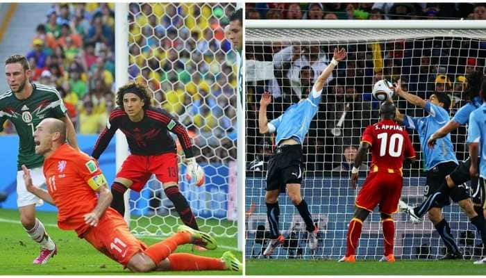 Arjen Robben&#039;s dive to Luis Suarez&#039;s handball, five controversial moments in FIFA World Cup history