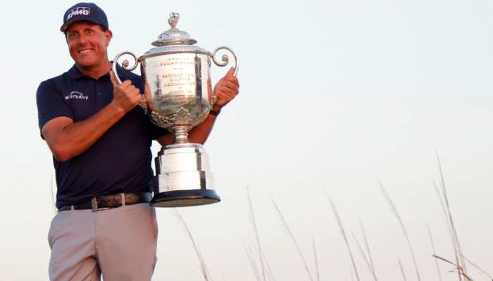 Golf: Phil Mickelson defies age to triumph at PGA Championship, becomes oldest Major winner