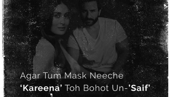 Kareena Kapoor reshares Mumbai police #BollyGood poster on COVID norms : ‘Agar Tum Mask Neeche ‘Kareena’ Toh Bohot ‘Un-Saif’