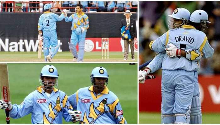 This day that year: When Ganguly &amp; Dravid stitched ODI&#039;s first 300-run partnership in World Cup - WATCH