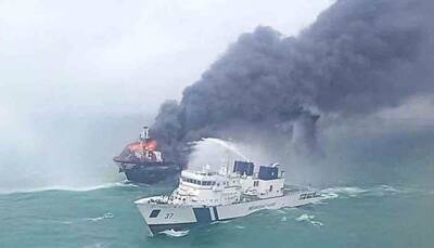 Colombo ship fire: No oil spill, intense firefighting on, says ICG
