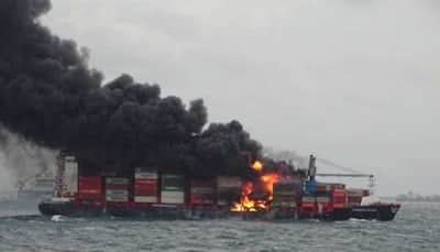 Colombo ship fire appears under control, no oil spill: Indian Coast Guard