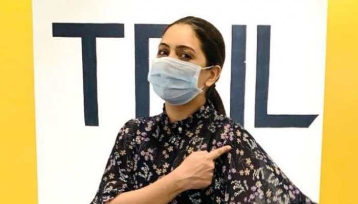 Harshdeep Kaur gets the jab, encourages lactating mothers