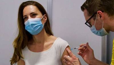 Duchess of Cambridge receives COVID-19 vaccine shot, fans go gaga over her easy-going look