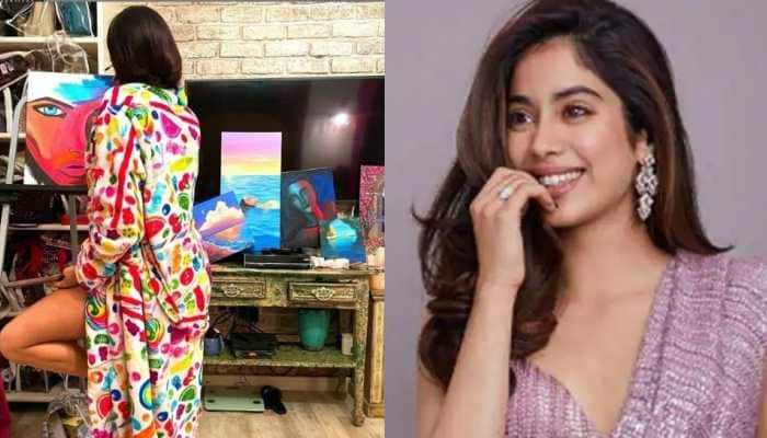 Janhvi Kapoor turns to painting amid pandemic, shares stunning artworks! - See pics