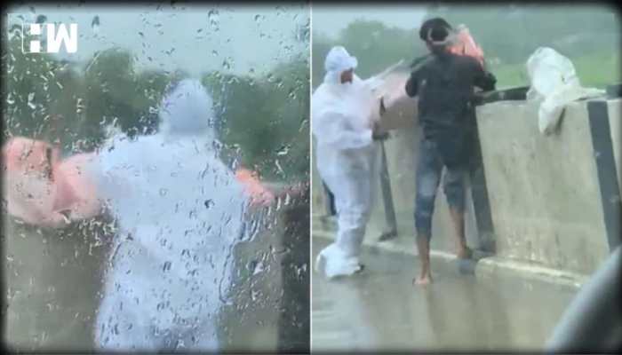 2 held in UP for dumping COVID-19 patient’s body in river after video goes viral