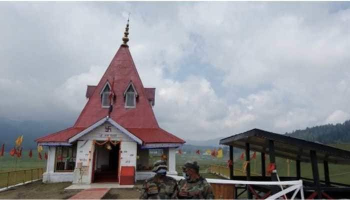 Indian Army renovates Gulmarg&#039;s Shiv Temple which featured in Rajesh Khanna-Mumtaz&#039; song &#039;Jai Jai Shiv Shankar&#039;