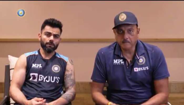 WTC Final: Team India’s plan for New Zealand leaked? Virat Kohli &amp; Ravi Shastri conversation goes viral, see here