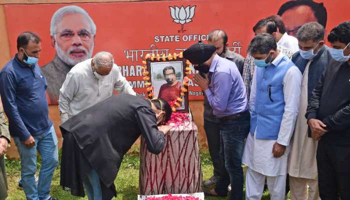 Pakistani terrorists have once again bled Kashmir: J&amp;K BJP chief Ravinder Raina on councillor’s death
