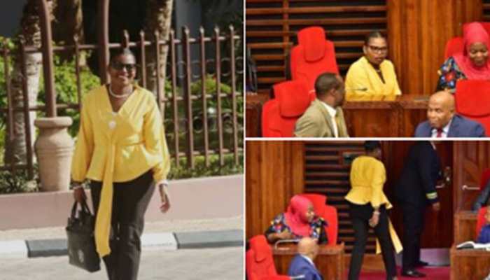 'Go dress up well': Woman MP removed from Parliament for wearing tight-fitting pants