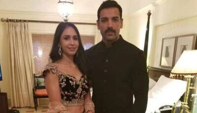 John Abraham’s wife Priya Runchal shares a throwback pic of the couple twinning in black outfits, fans can’t keep calm!