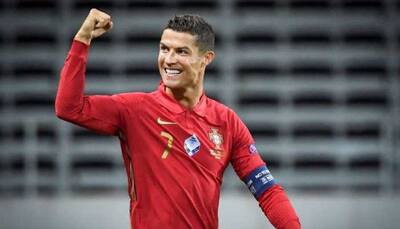 Cristiano Ronaldo Red Jersey Mobile Skin