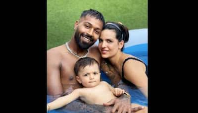 ‘Water-babies’ Hardik Pandya, wife Natasa Stankovic and son Agastya cool off in pool, see pic