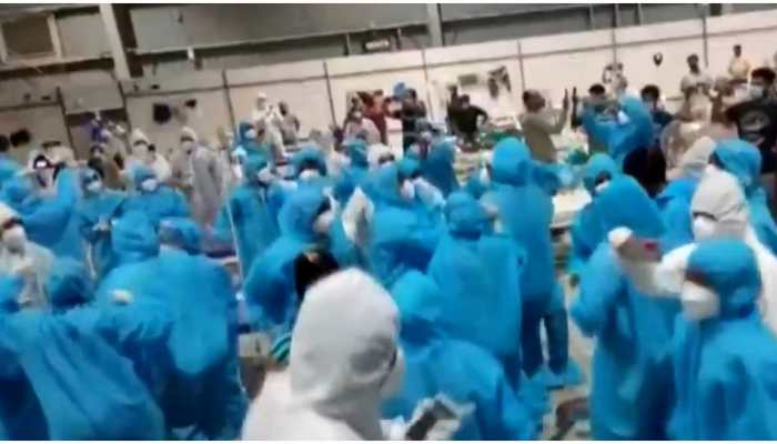Mumbai&#039;s healthcare workers dance on Zingaat in PPE kits, video goes viral