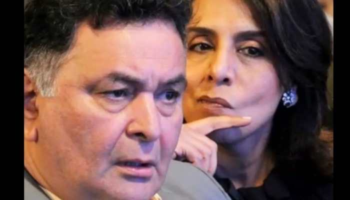 Neetu Kapoor shares an &#039;ironical&#039; picture with late Rishi Kapoor, Alia Bhatt reacts