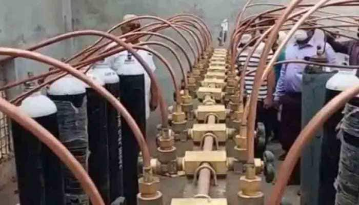 9 oxygen generation plants arrived in Jammu and Kashmir&#039;s Srinagar