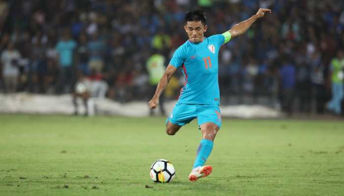 India football captain Sunil Chhetri just four goals away from surpassing Brazilian legend Pele in THIS big record