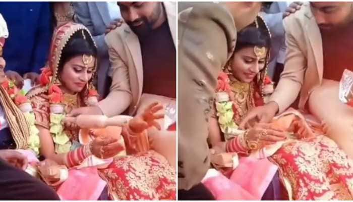 Video of bizarre gifts given to bride goes viral, netizens ask if they are to punish groom