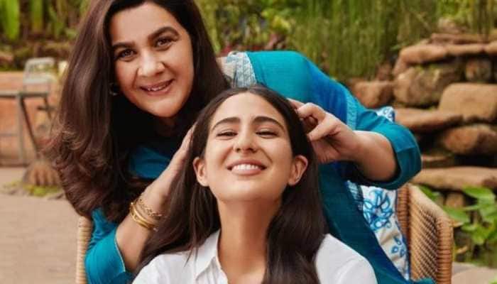 Sara Ali Khan&#039;s fresh pic with mommy Amrita Singh is too cute to be missed!