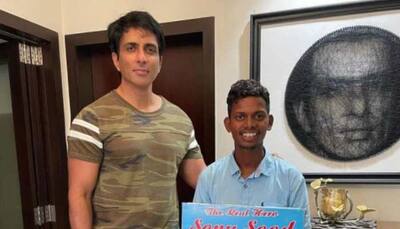 Sonu Sood stunned by man who 'walked barefoot' from Hyderabad to meet him, says he's immensely humbled
