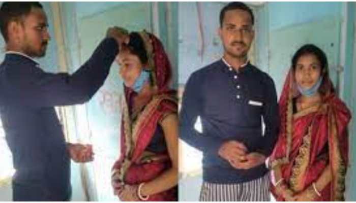 Bihar man weds married woman in moving train, pictures of couple go viral on internet