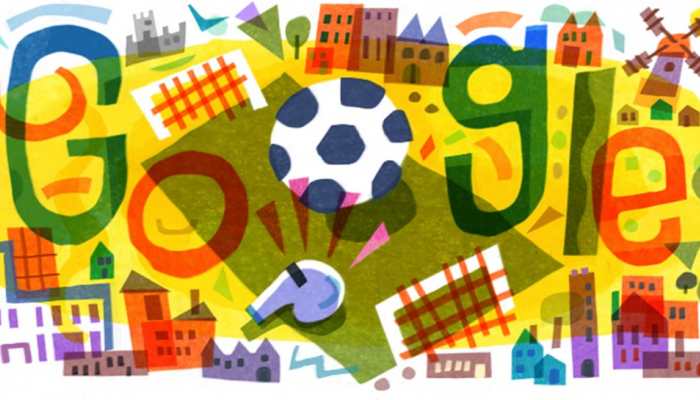 UEFA Euro 2020: Google dedicates doodle to Europe&#039;s football carnival