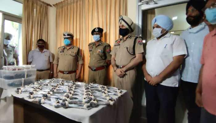 Major terror plan foiled, Punjab police seize huge cache of foreign-made weapons