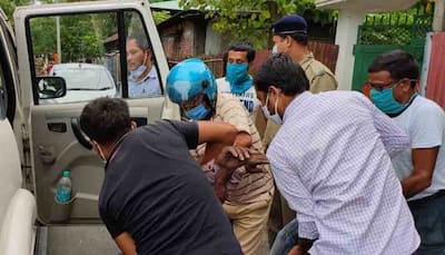 Trinamool Congress goons attacked me, party workers, claims BJP's MP Jayanta Kumar Roy