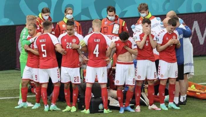 EURO 2020: Christian Eriksen collapses mid-game, Denmark vs Finland to restart after initial suspension - WATCH